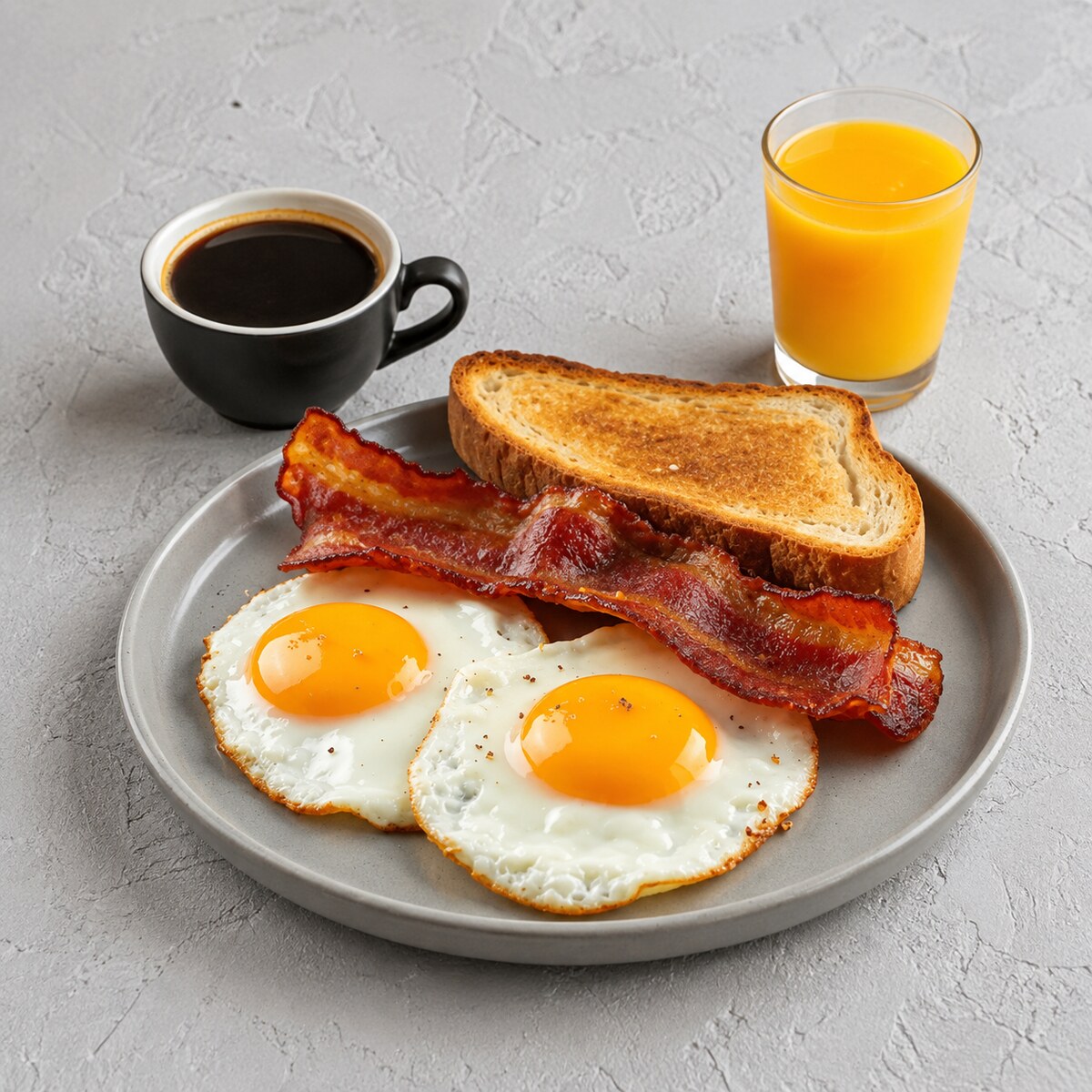 Desayuno americano completo